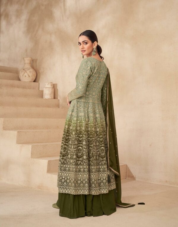 AASHIRWAD CREATION GULNAAZ AMAZING NEW DESIGNER REAL GEORGETTE SALWAR SUIT (12)