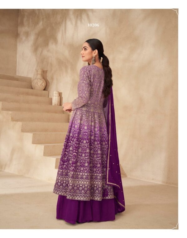 AASHIRWAD CREATION GULNAAZ AMAZING NEW DESIGNER REAL GEORGETTE SALWAR SUIT (5)