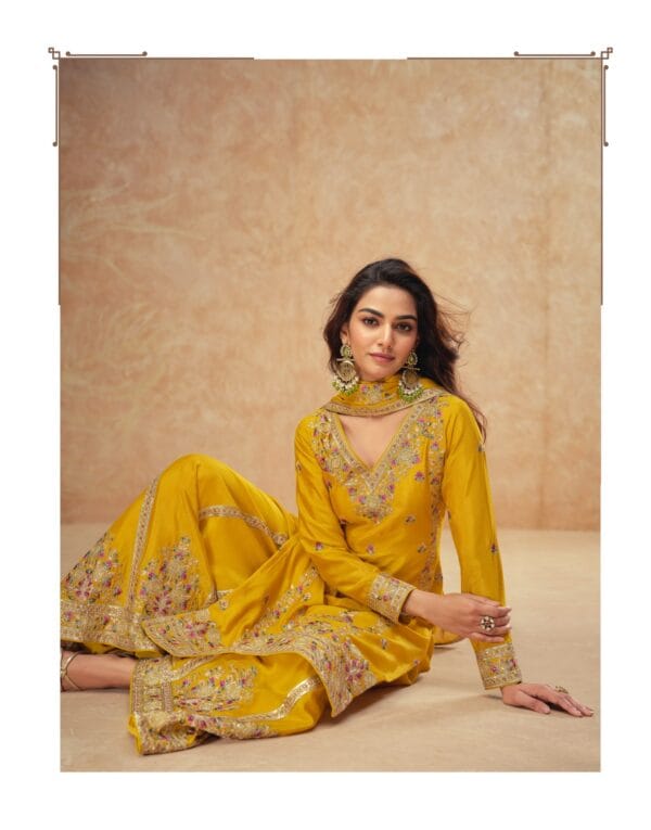 AASHIRWAD CREATION GUZARISH PARTY WEAR SALWAR SUIT AT REHMAT BOUTIQUE SURAT (1)
