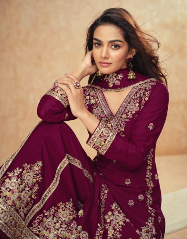 AASHIRWAD CREATION GUZARISH PARTY WEAR SALWAR SUIT AT REHMAT BOUTIQUE SURAT (13)