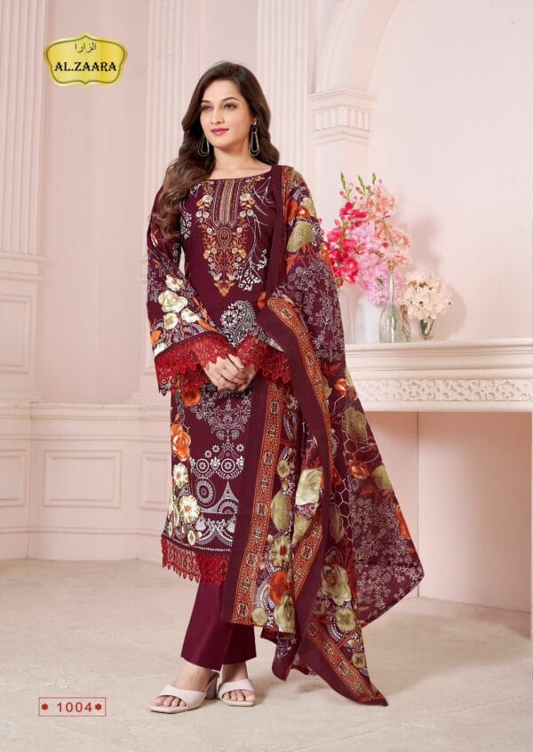 AL ZAARA VOL 1 LAWN KARACHI SUITS CATALOGUE 4.jpg