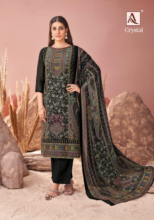 ALOK SUIT CRYSTAL VISCOSE ORGANZA SUITS CATALOGUE 9.jpg