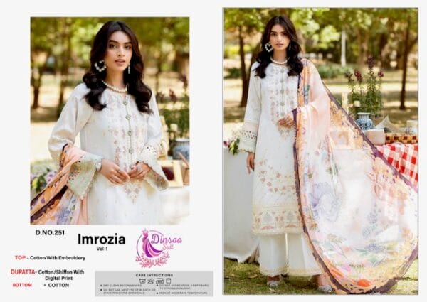 DINSAA SUIT IMROZIA VOL 1 COTTON EMBROIDERY SUITS 2.jpg