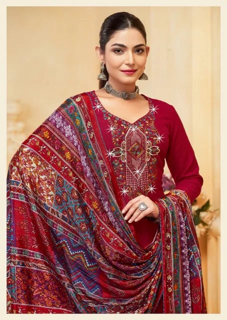 GANESH JI NIGAR VOL 1 RAYON EMBROIDERY SUITS 11.jpg