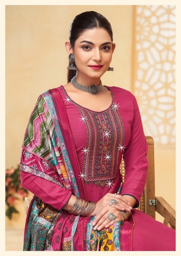 GANESH JI NIGAR VOL 1 RAYON EMBROIDERY SUITS 13.jpg
