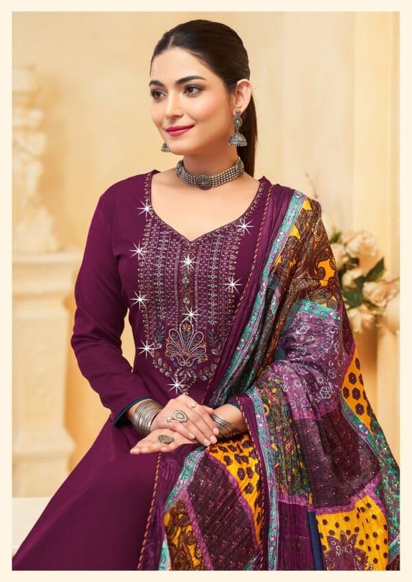 GANESH JI NIGAR VOL 1 RAYON EMBROIDERY SUITS 3.jpg