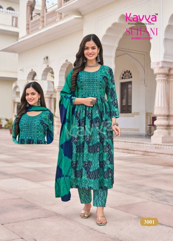 KAVYA SUHANI VOL 3 UMBRELLA CUT KURTIS CATALOG 1.jpg