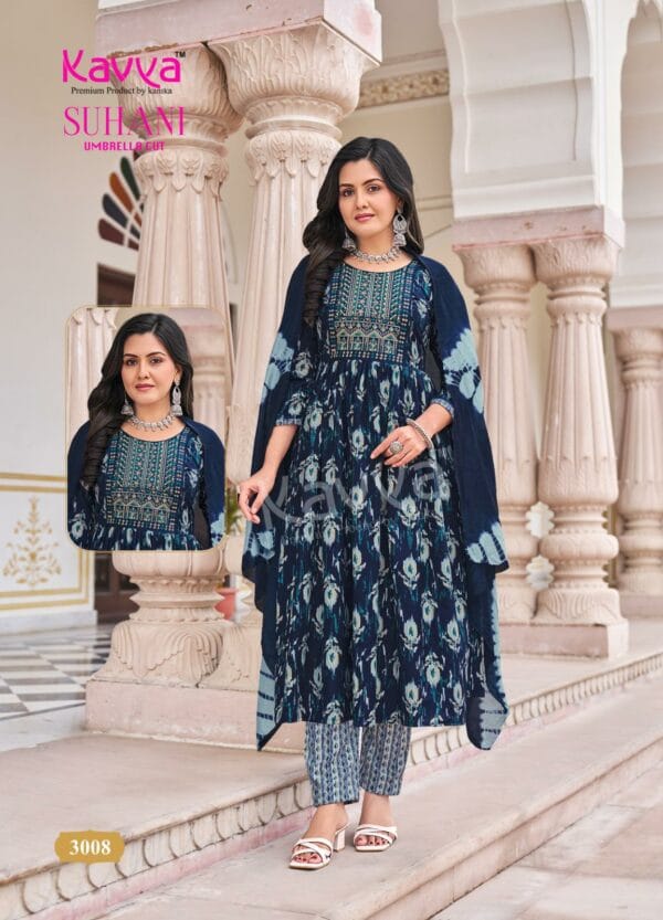 KAVYA SUHANI VOL 3 UMBRELLA CUT KURTIS CATALOG 10.jpg