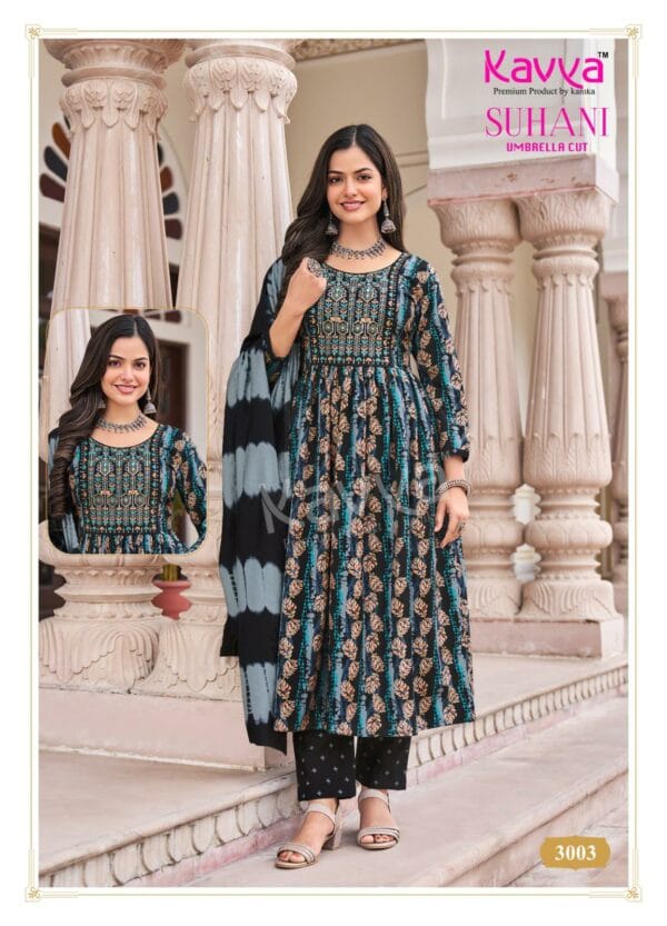 KAVYA SUHANI VOL 3 UMBRELLA CUT KURTIS CATALOG 3.jpg