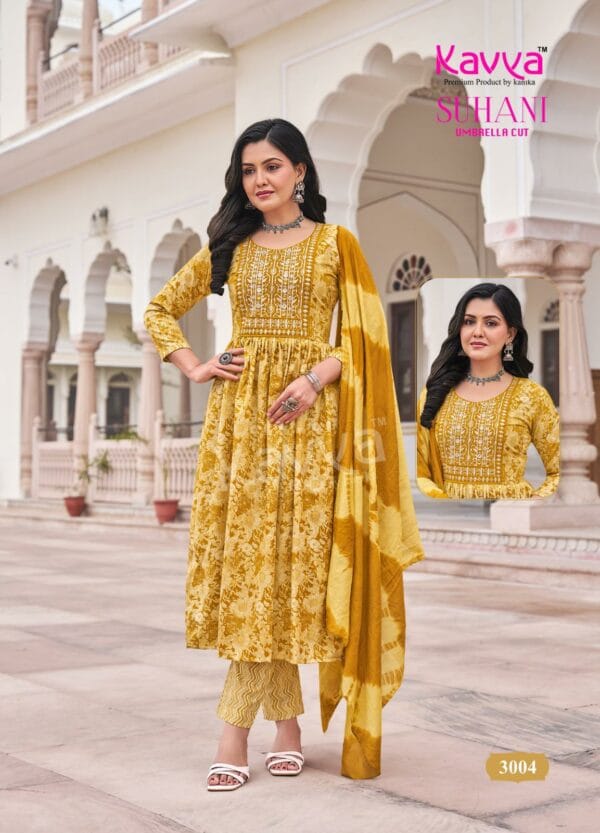 KAVYA SUHANI VOL 3 UMBRELLA CUT KURTIS CATALOG 5.jpg