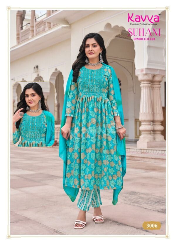 KAVYA SUHANI VOL 3 UMBRELLA CUT KURTIS CATALOG 7.jpg