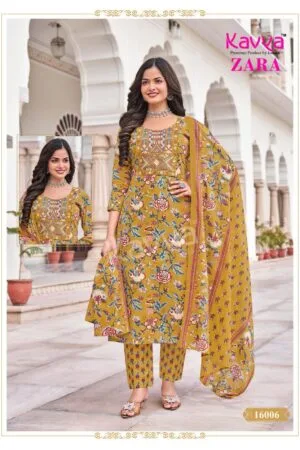 KAVYA ZARA VOL 16 COTTON READYMADE KURTIS 4.jpg