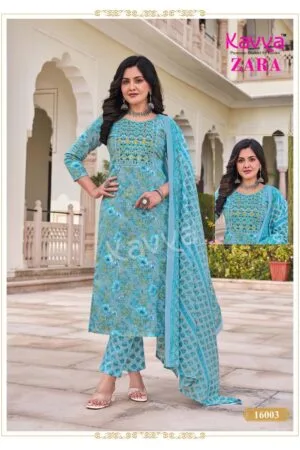 KAVYA ZARA VOL 16 COTTON READYMADE KURTIS 5.jpg