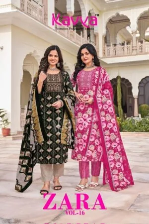 KAVYA ZARA VOL 16 COTTON READYMADE KURTIS 9.jpg
