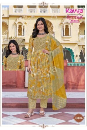 KAVYA ZEENAT VOL 26 COTTON PRINTED READYMADE KURTI 6.jpg