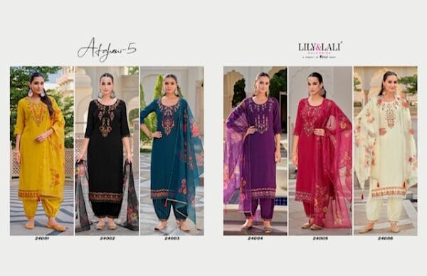 LILY LALI AFGHANI VOL 5 EMBROIDERY READYMADE KURTI 19.jpg