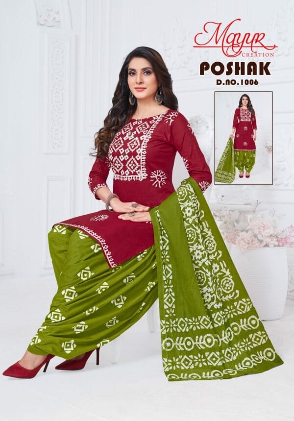 MAYUR CREATION POSHAK VOL 1 COTTON DRESS MATERIAL 4.jpg
