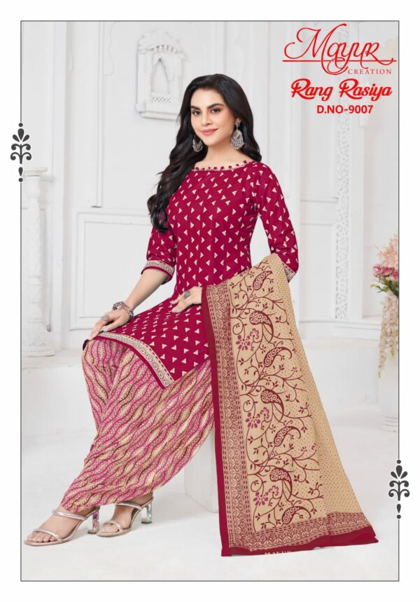 MAYUR CREATION RANG RASIYA VOL 9 DRESS MATERIAL 8.jpg