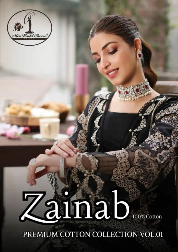 MISS WORLD ZAINAB VOL 1 COTTON KARACHI PRINTS SUITS 5.jpg