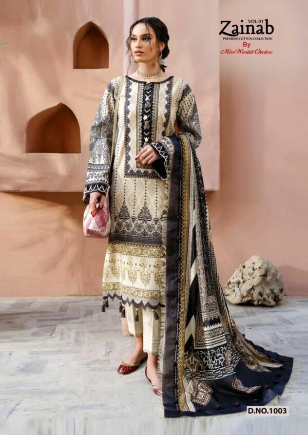 MISS WORLD ZAINAB VOL 1 COTTON KARACHI PRINTS SUITS 8.jpg