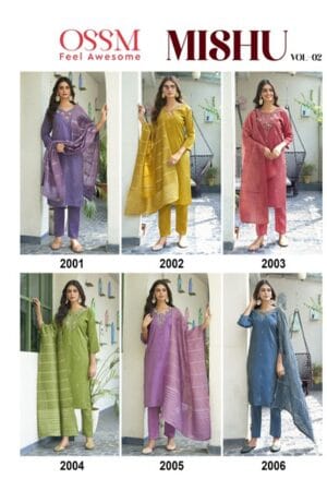 OSSM MISHU VOL 2 ROMAN SIMMER READYMADE KURTI 8.jpg