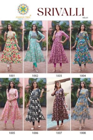 PASSION TREE SRIVALLI VOL 1 RAYON READYMADE KURTI 9.jpg