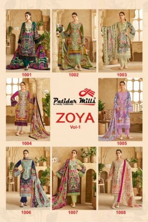 PATIDAR MILLS ZOYA VOL 1 COTTON PRINTED SUITS SUPPLIER 10.jpg