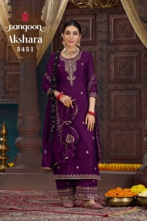RANGOON AKSHARA SILK FANCY WORK READYMADE KURTI 1.jpg