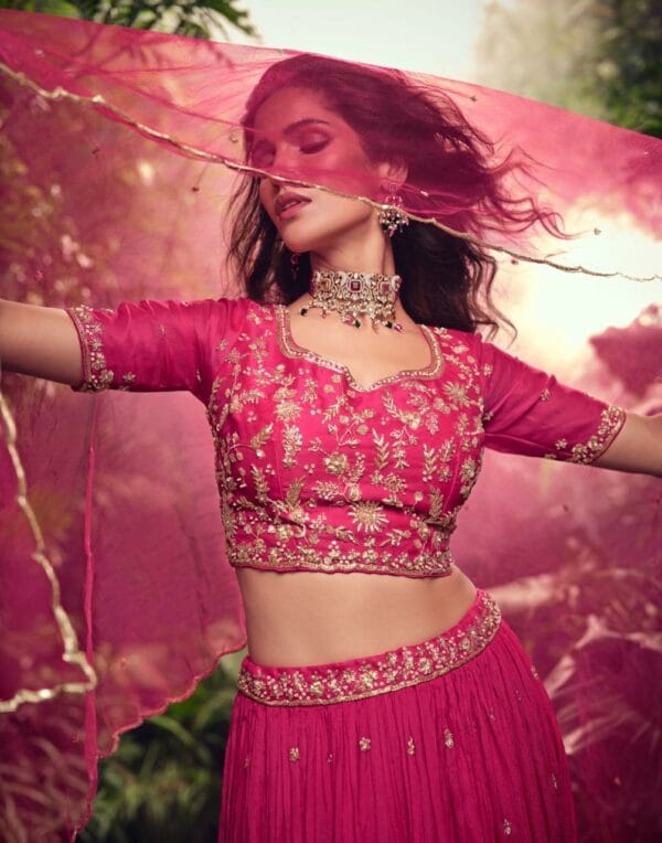 SAYURI DESIGNER APURVA FABULOUS DESIGNER FANCY LEHENGA SUIT ONLY AT REHMAT BOUTIQUE (3)