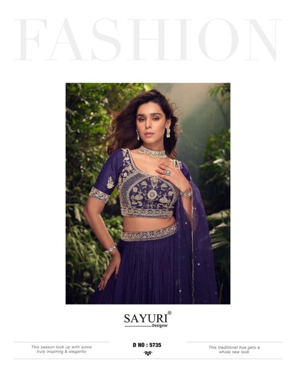 SAYURI DESIGNER APURVA FABULOUS DESIGNER FANCY LEHENGA SUIT ONLY AT REHMAT BOUTIQUE (5)