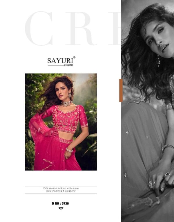 SAYURI DESIGNER APURVA FABULOUS DESIGNER FANCY LEHENGA SUIT ONLY AT REHMAT BOUTIQUE (7)