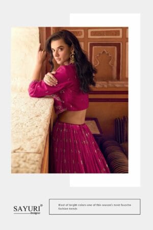 SAYURI DESIGNER INDIRA FABULOUS WESTERN STYLE NEW WEDDING CATALOGUE 2025 (4)