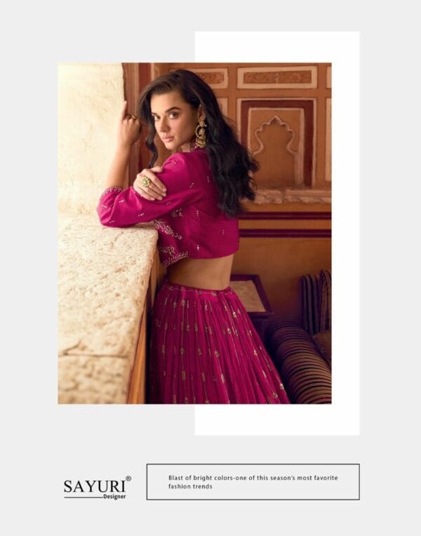 SAYURI DESIGNER INDIRA FABULOUS WESTERN STYLE NEW WEDDING CATALOGUE 2025 (4)
