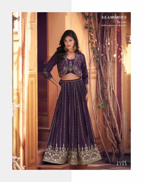 SAYURI DESIGNER INDIRA FABULOUS WESTERN STYLE NEW WEDDING CATALOGUE 2025 (9)