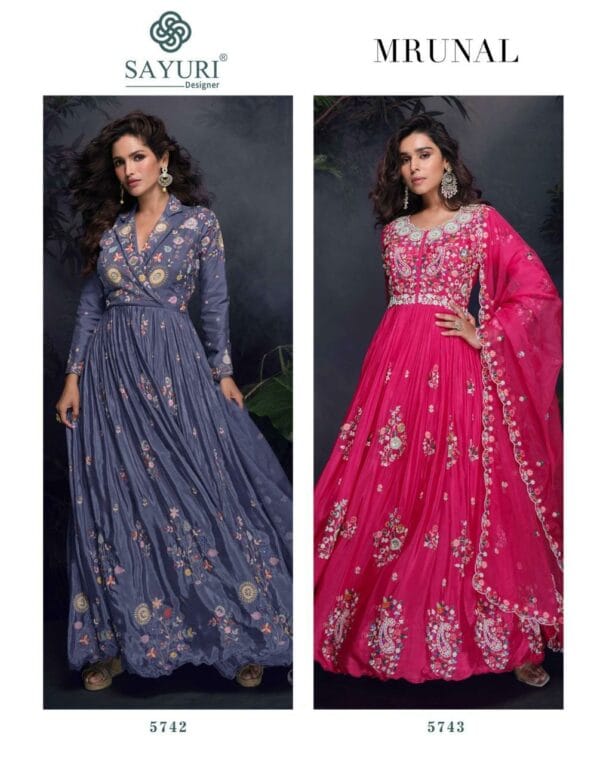 SAYURI DESIGNER MRUNAL FABULOUS DESGINER GOWN (9)