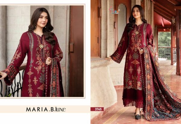 SHREE FABS MARIA B LUXE 3745 3747 PAKISTANI SUITS 4.jpg