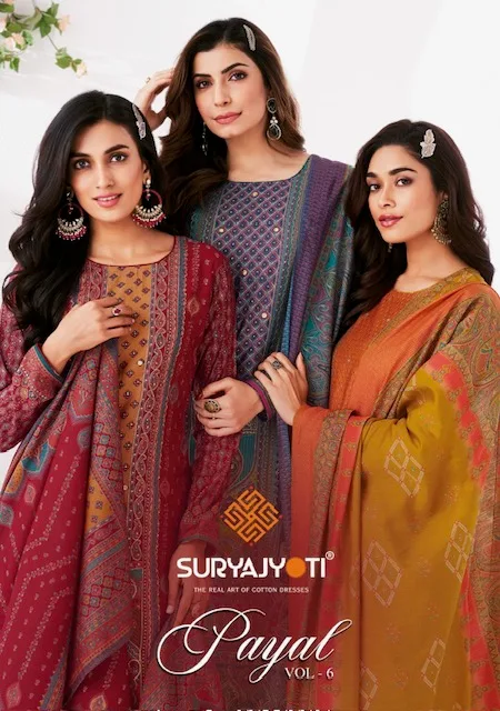 SURYAJYOTI PAYAL VOL 6 PURE MODAL SUITS CATALOGUE 11.jpg