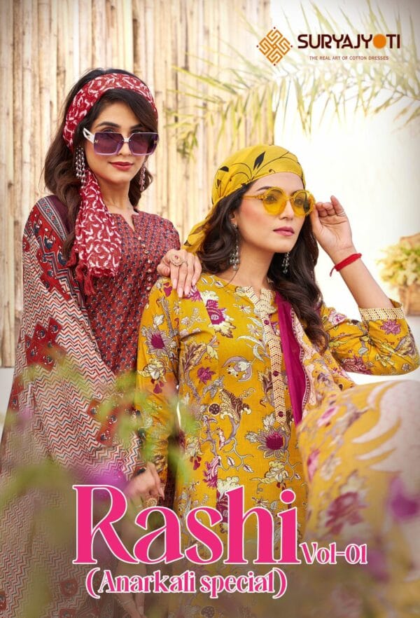 SURYAJYOTI RASHI VOL 1 COTTON ANARKALI SUITS 11.jpg