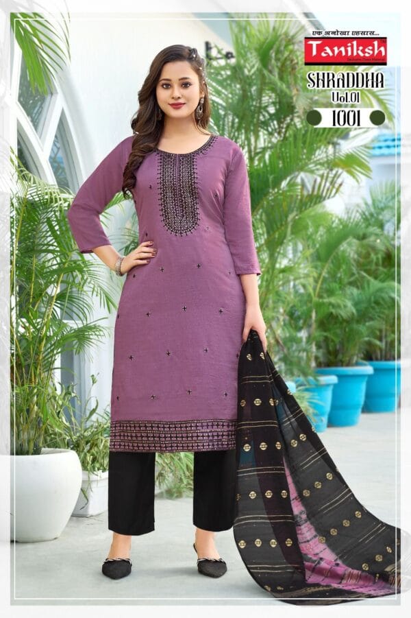 TANIKSH SHRADDHA VOL 1 EMBROIDERY READYMADE KURTI 11.jpg