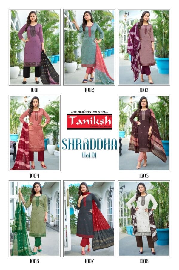 TANIKSH SHRADDHA VOL 1 EMBROIDERY READYMADE KURTI 5.jpg