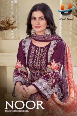 UZMA FASHION NOOR COTTON KARACHI SUITS CATALOG 17.jpg