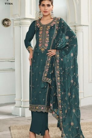 VINAY KULEESH MULTY SILK SALWAR SUITS CATALOG 8.jpg