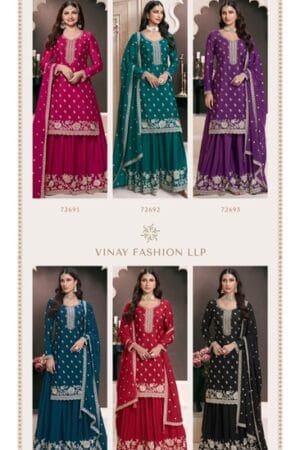 VINAY KULEESH SAAYORI CHINON EMBROIDERY FANCY SUITS 3.jpg