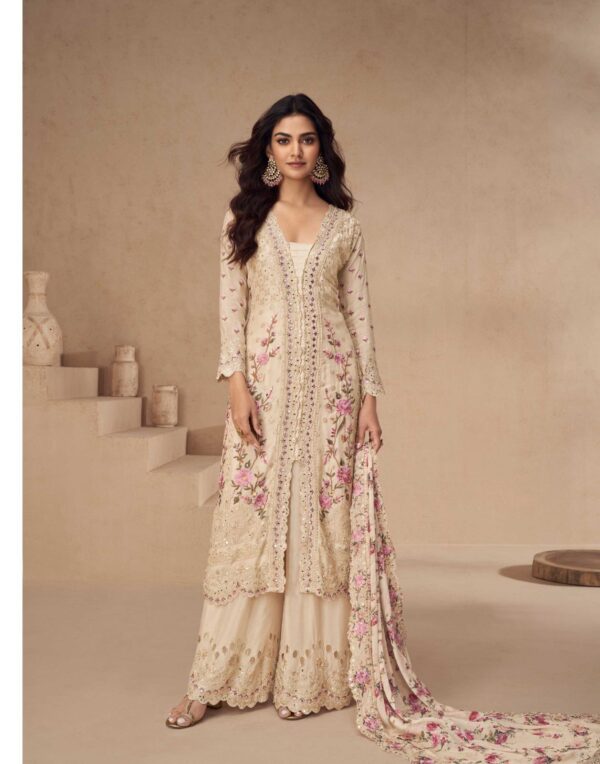 AASHIRWAD CREATION AARNA CHINNON SILK FANCY SUITS 7.jpg