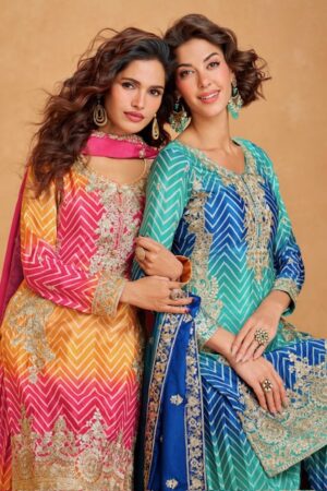 AASHIRWAD CREATION RAAGA CHINNON SILK SUITS 1.jpg