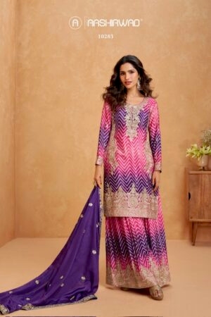 AASHIRWAD CREATION RAAGA CHINNON SILK SUITS 7.jpg