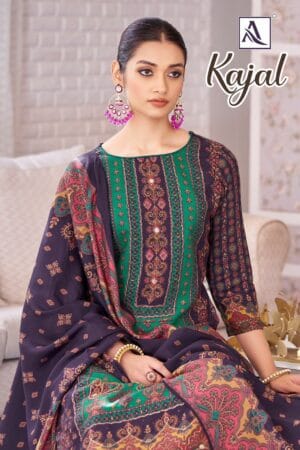 ALOK SUIT KAJAL PURE VISCOSE REYON SUITS CATALOG 14.jpg