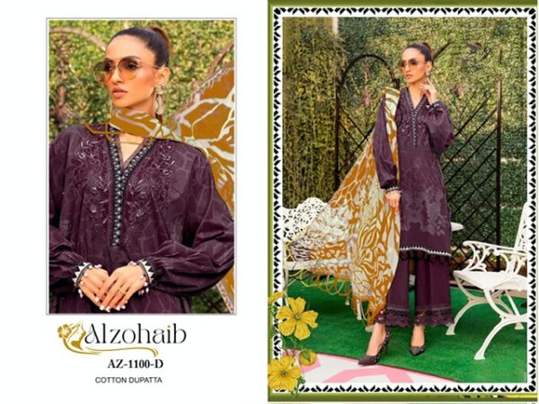 ALZOHAIB D.NO 1100 COTTON PRINTED SUITS CATALOGUE 6.jpg