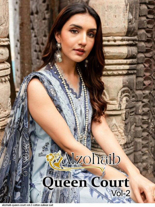 ALZOHAIB QUEEN COURT VOL 2 COTTON PAKISTANI SUITS 7.jpg