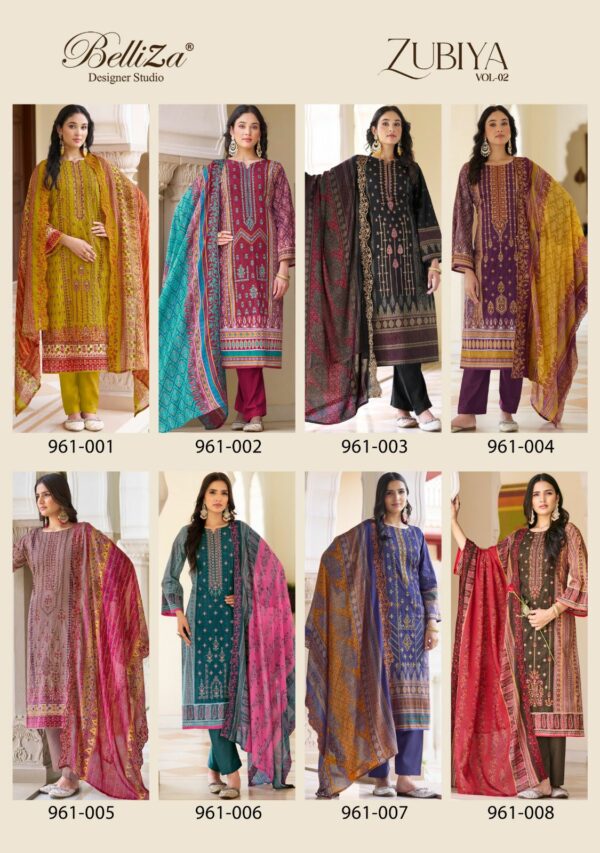 BELLIZA ZUBIYA VOL 2 PURE COTTON SUITS CATALOGUE 10.jpg